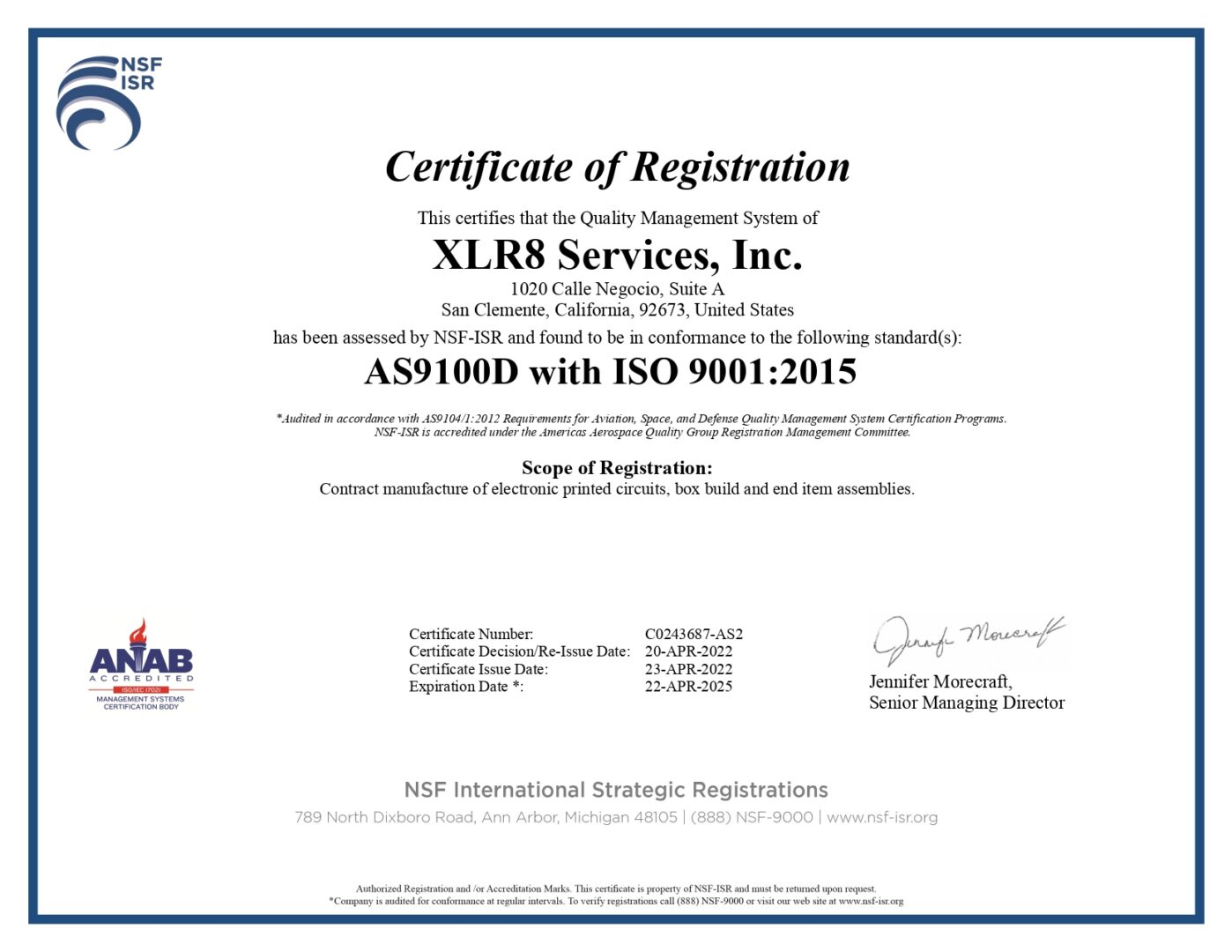 AS:9100 & ISO 9001